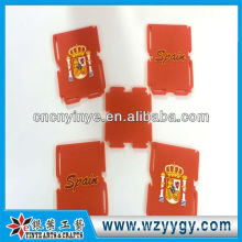 Spain Football Team Rubber Pen Case For Promotional Souvenir